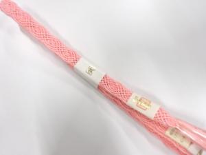 未使用品　正絹　夏手組帯締め